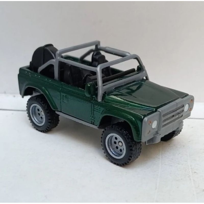 Jual matchbox land rover svx green loose diecast custom ban karet (t ...