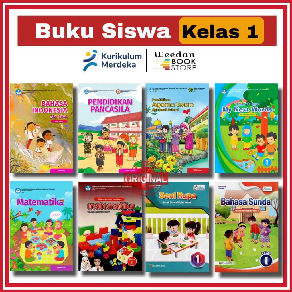 Jual Buku Paket Siswa Kelas 1 Sd Kurikulum Merdeka | Shopee Indonesia