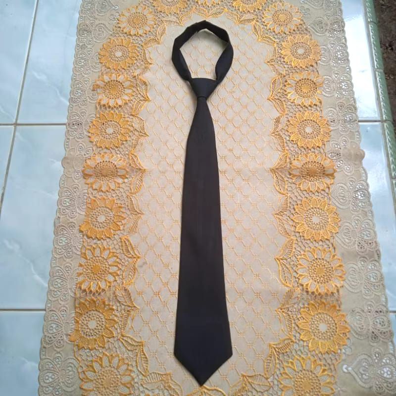 Jual Dasi Hitam Ospek FREE BOX - Dasi Panjang Formal Kantor Kerja ...
