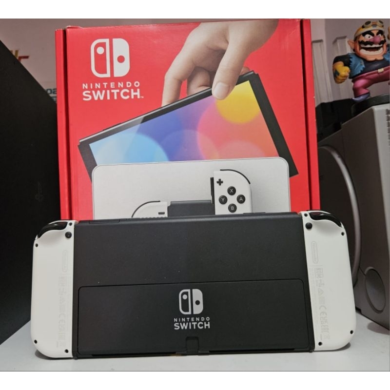 Jual NITENDO SWITCH OLED OFW/ORIGINAL NORMAL NO MINUS | Shopee Indonesia