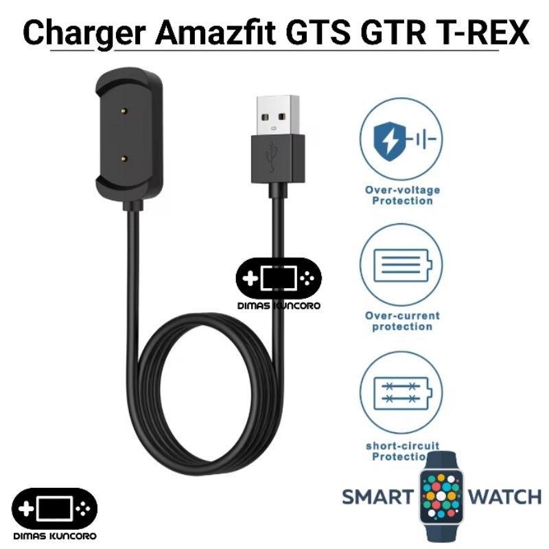TUSITA Caricabatterie per Amazfit GTR GTS T-Rex Smartwatch - Supporto TUSITA Caricabatterie per Amazfit GTR GTS T-Rex Smartwatch - Supporto