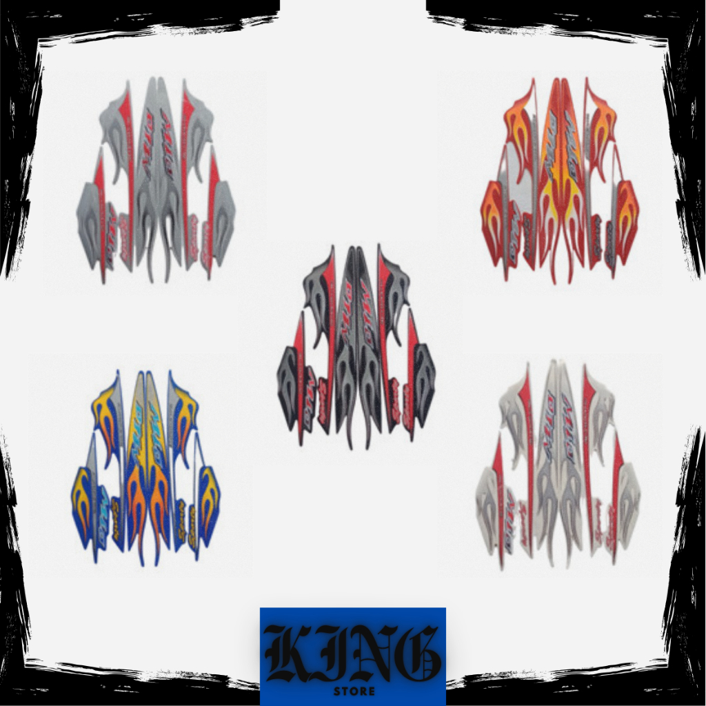 Jual Striping Stiker List Body Standar Motor Yamaha Mio Sporty 2006 ...