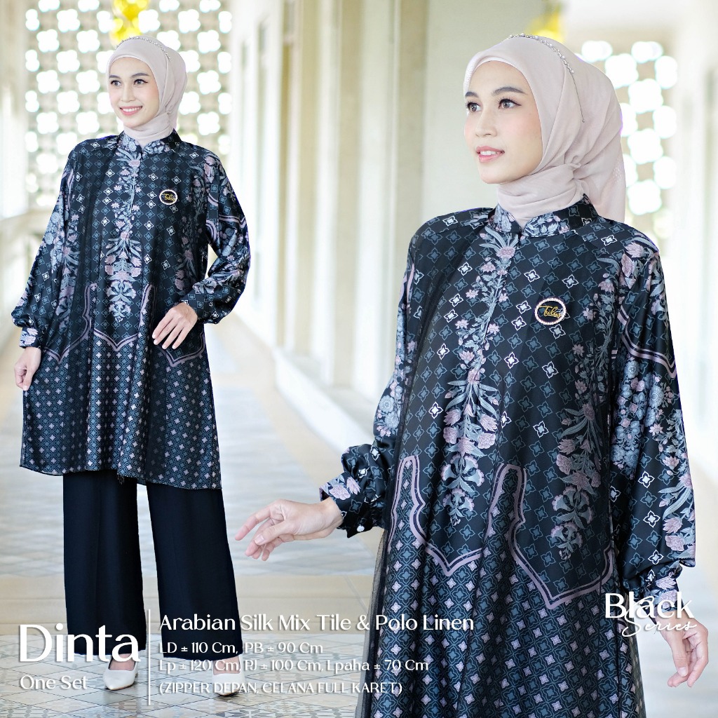 Jual Setulus Signature Dinta Setelan Wanita Muslim Arababian Silk Mix ...
