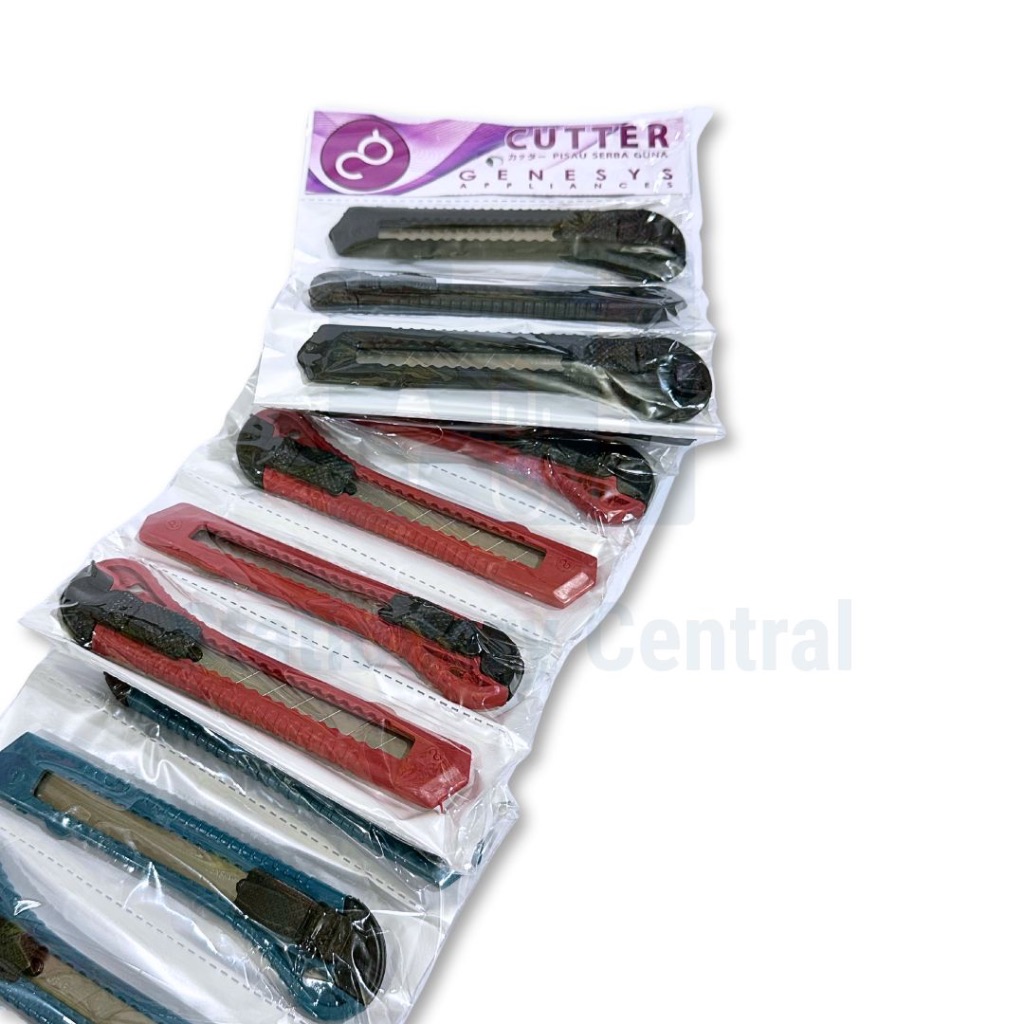Jual Cutter Besar Pisau Papan Renteng (12 pcs) | Shopee Indonesia
