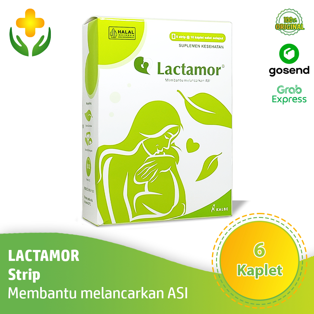 Jual Lactamor 10 Kaplet ASI Booster - Suplementasi untuk Membantu ...