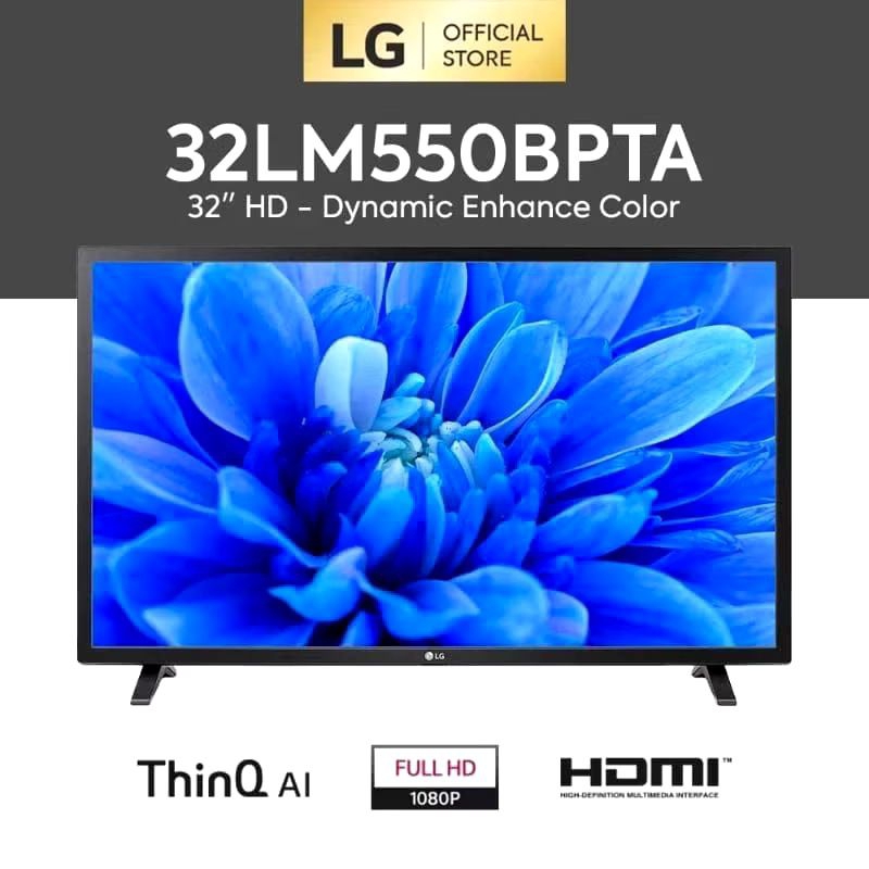 Jual TV LED Digital LG 32 Inch AL-ThinQ Dynamic 32L550BPTA | Shopee ...
