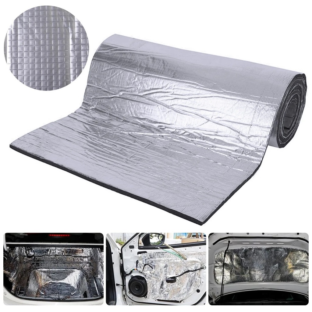 Alumunium Foil 50cm x 2M Peredam Suara Dan Panas Bodi Kendaraan Atap Rumah WMO YUPD20