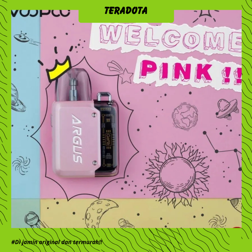 Jual VOOPOO ARGUS P1 POD KIT PINK BY VOOPOO 100% AUTHENTIC | Shopee ...