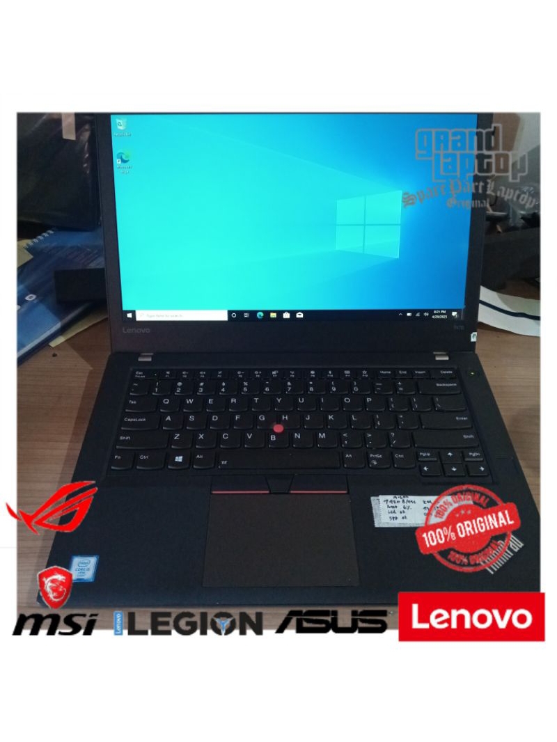 PC portable Lenovo ThinkPad T470 20JM - Intel Core i5 - 6300U / jusqu'à