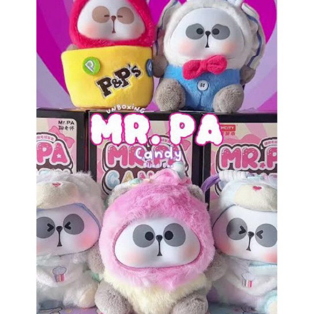 Jual Mr. Pa Candy Series Blind Box Toycity Mr Pa gantungan tas