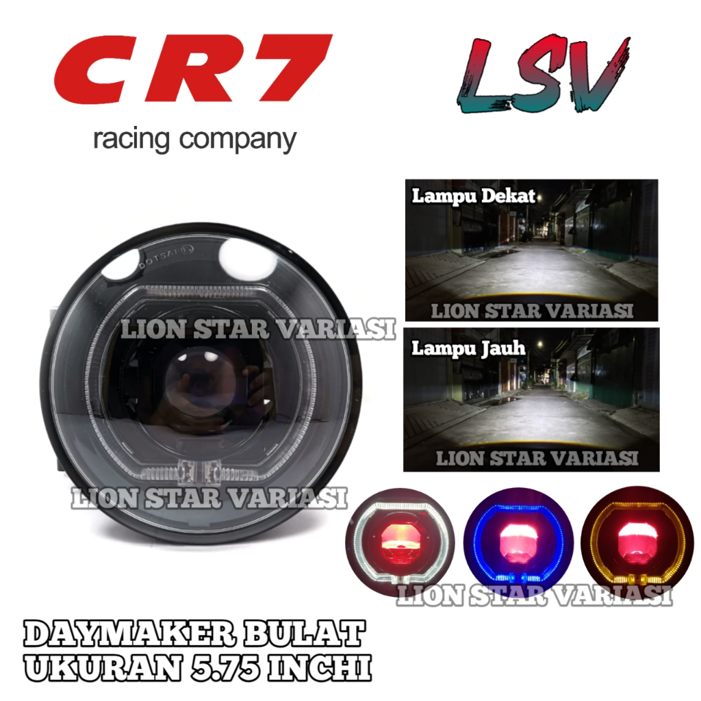 Jual Lampu LED Daymaker Biled 5.75 inch Lampu Utama Daymaker Biled ...
