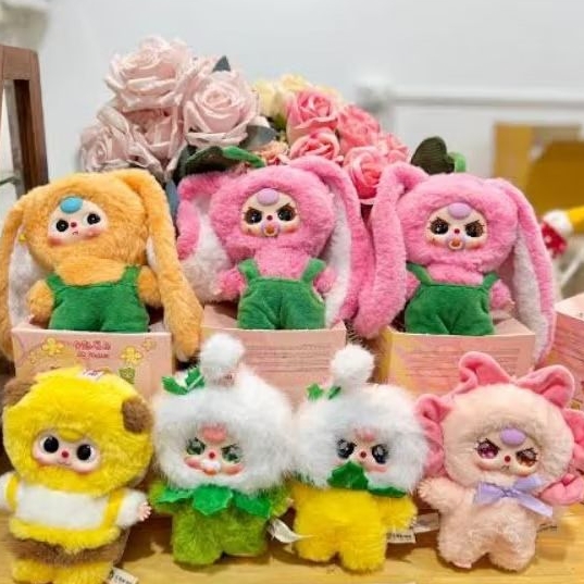 Jual Baby Three -'Where's Spring?' Series Plush original | Shopee Indonesia