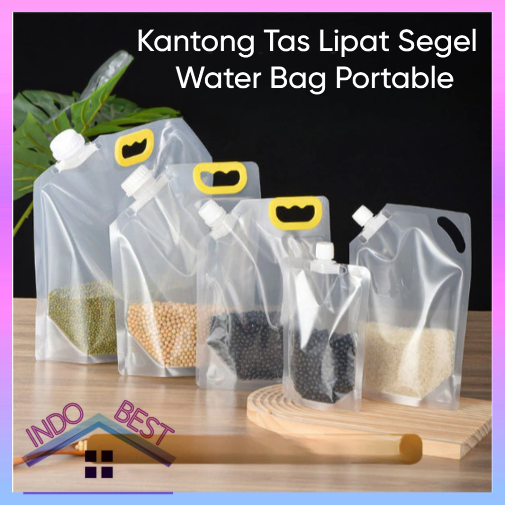 Jual Indoboss | Kantong Tas Lipat Segel | Water Bag Portable | Pouch ...