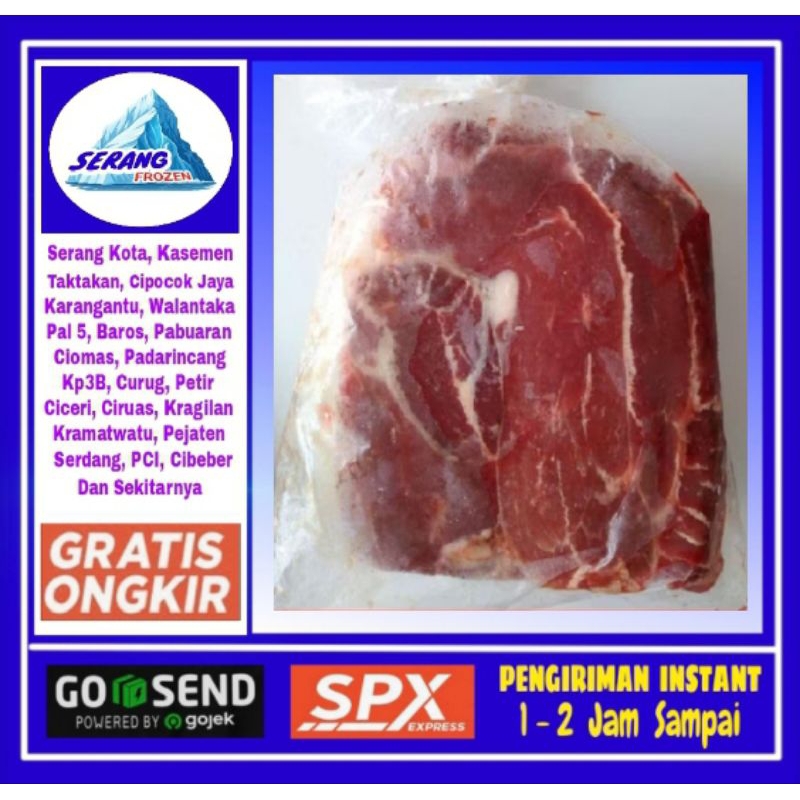 Jual Daging Rendang 1 Kg, Daging Sapi Untuk Rendang, Serang Frozen ...