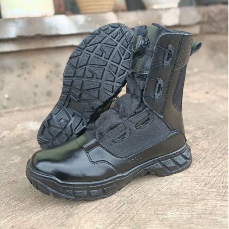 Jual SEPATU PDL GEN 2 KULIT SAPI ASLI TALI PUTAR RESLETING YKK (di foto ...