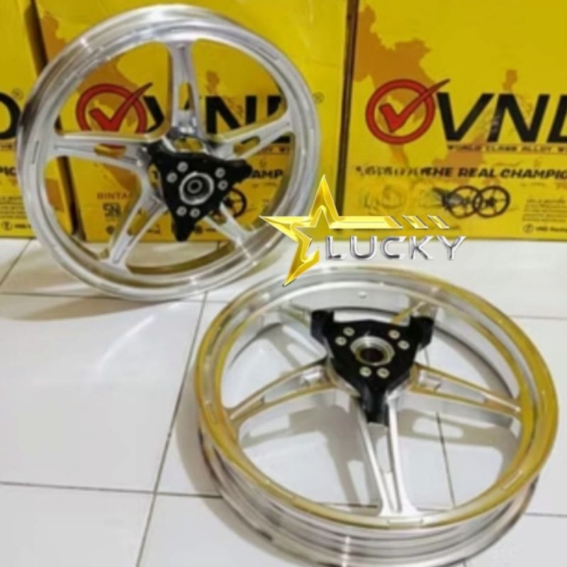 Jual VELG VND BINTANG LAUT AEROX ALPHA/AEROX TURBO RING 14 DOUBLE DISC ...
