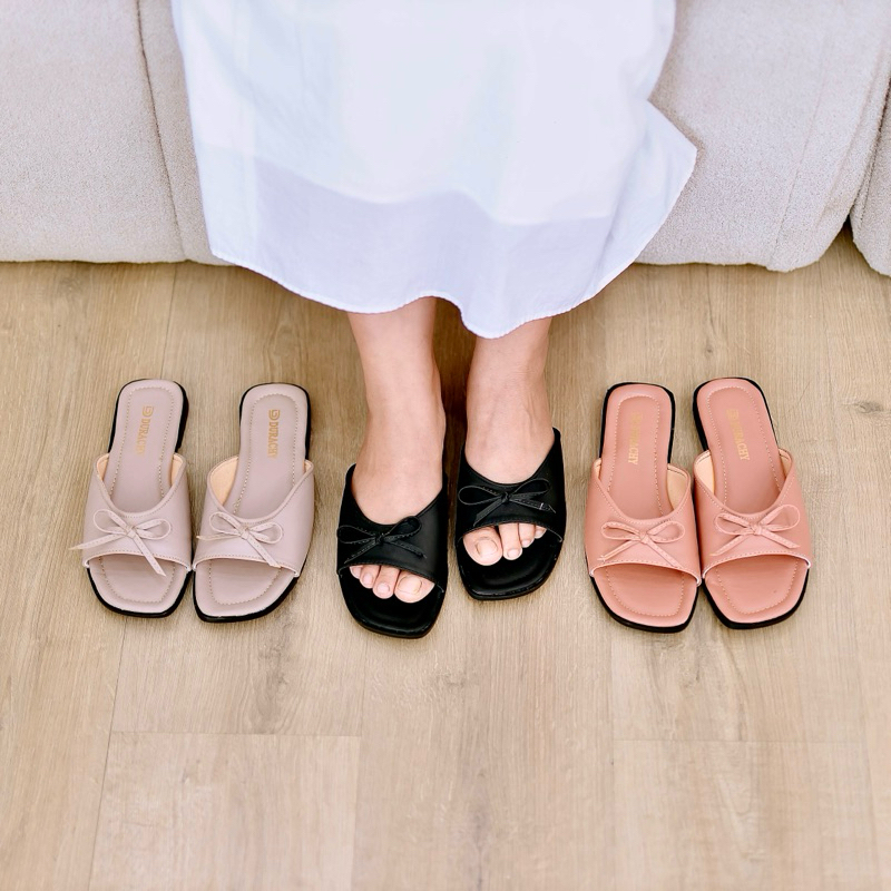 Jual DURACHY - Selena Sandal Teplek Wanita Model Pita Daily Use ...