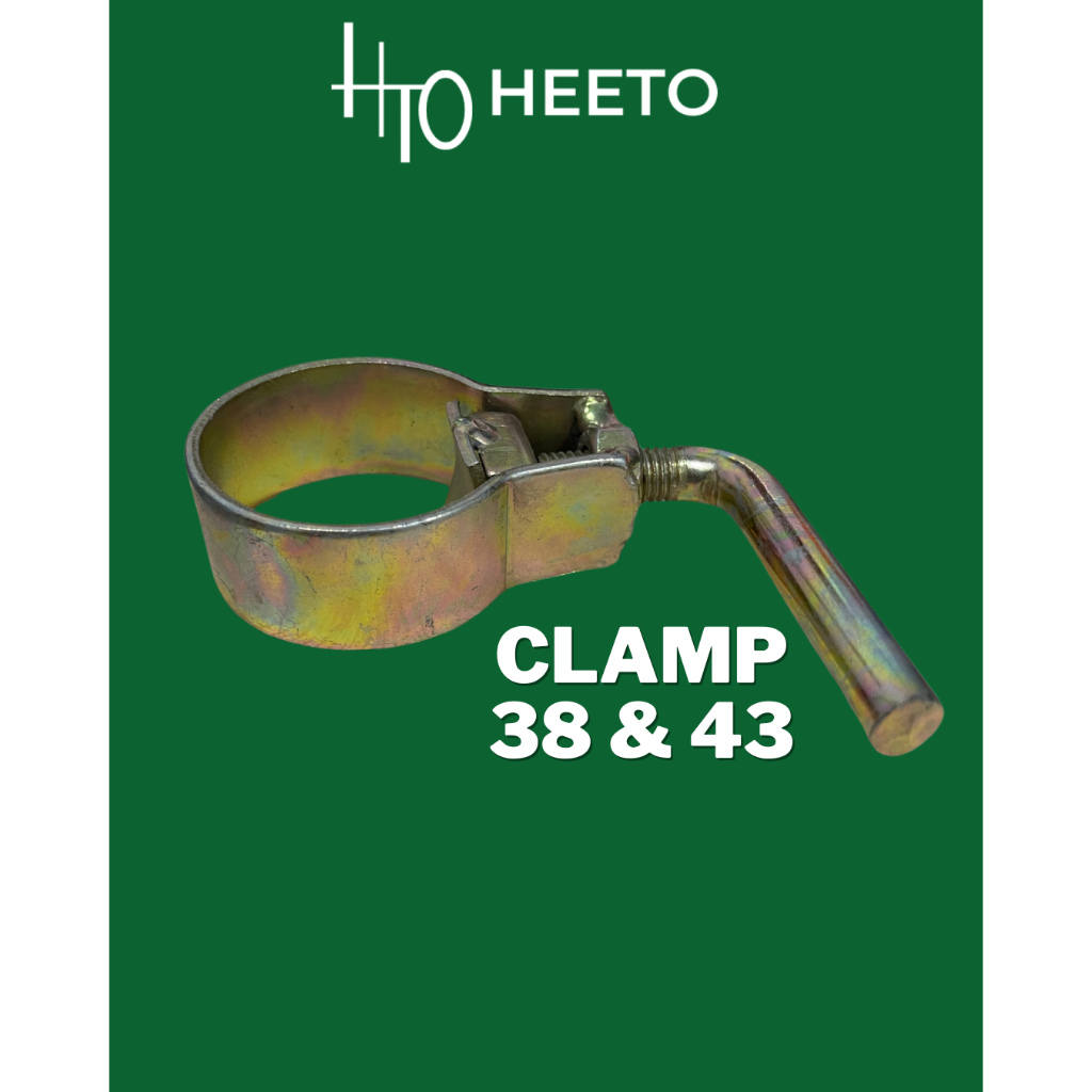 Jual [HEETO] Clamp Besi/ Round Clamp Ukuran 38mm, 43mm | Shopee Indonesia
