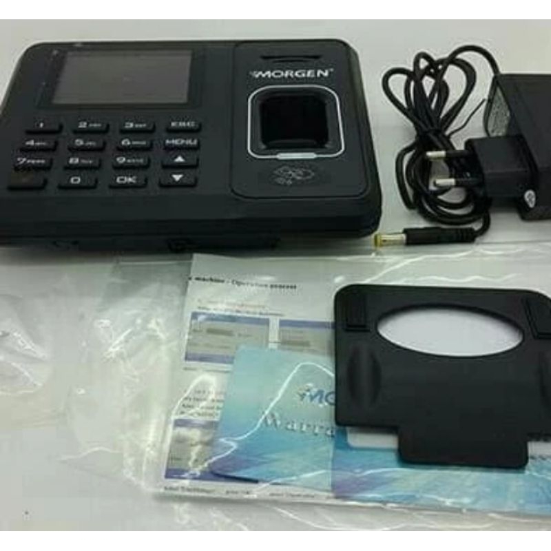 Jual Absen Sidik Jari dan ID Card / Mesin Absensi Fingerprint MORGEN ...