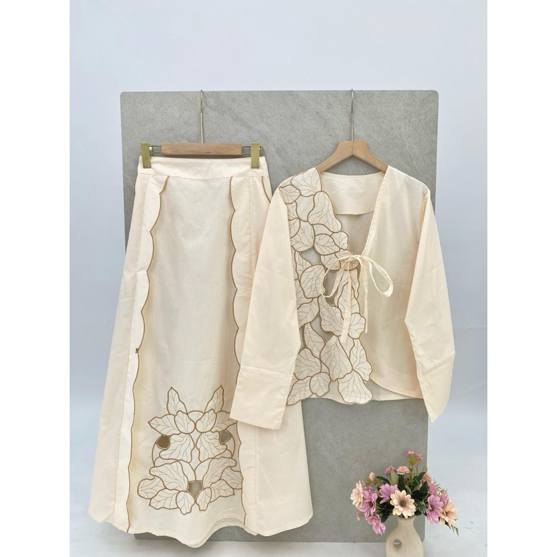 Jual YOUJA-SET ROK KATBOL EROSA | BAHAN POPLINE BKK | Shopee Indonesia