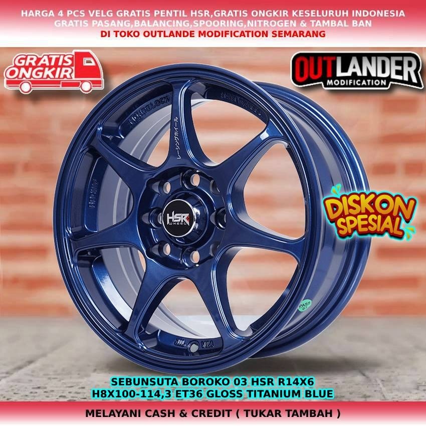 Jual velg mobil racing r14, velg mobil Aerio Celerio Baleno Esteem ...