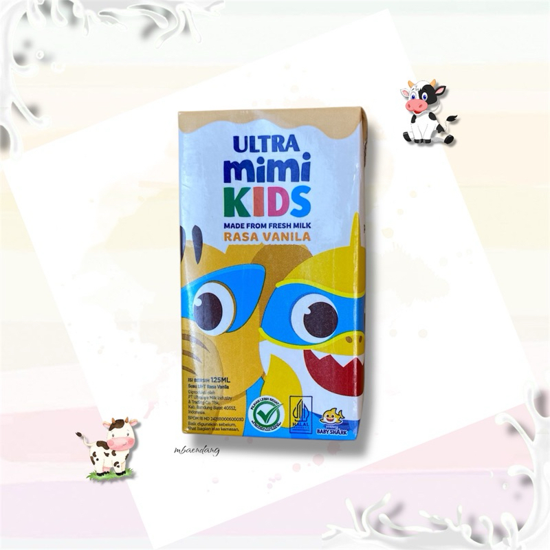 Jual SUSU uht Ultramimi kids rasa vanila (40 pcs x 125ml ) toko baru ...