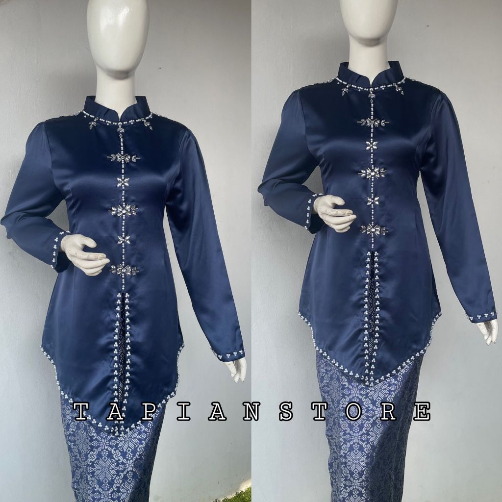 Jual Alana One Set Baju Kurung Melayu Rok Songket | Atasan Wanita ...
