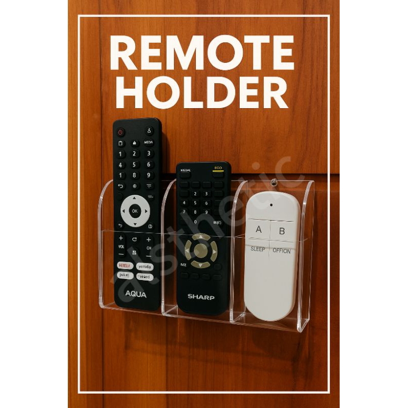 Jual Tempat Remot serbaguna Rak tempat remot Ac TV dll | Shopee Indonesia