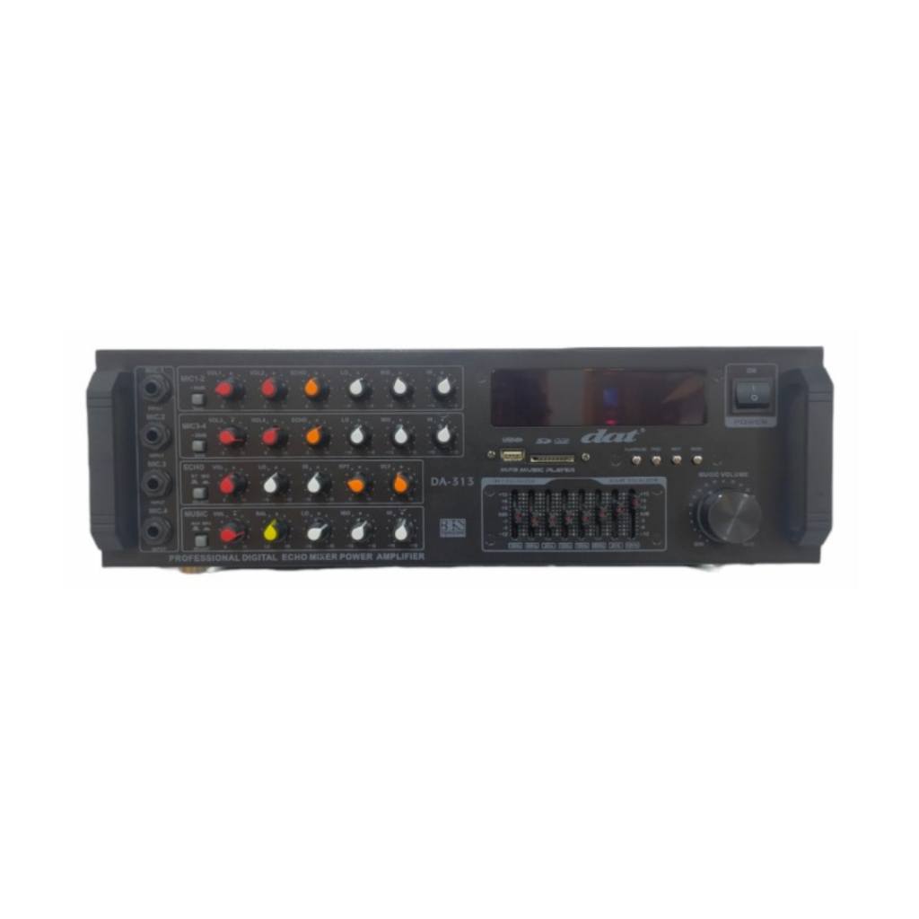 Jual DAT Amplifier DA 313 Stereo Amplifier Karaoke Digital Input ...