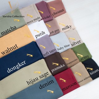 Jual VARISHA HIJAB KERUDUNG VOAL ELEANOR METAL LOGO | Shopee Indonesia