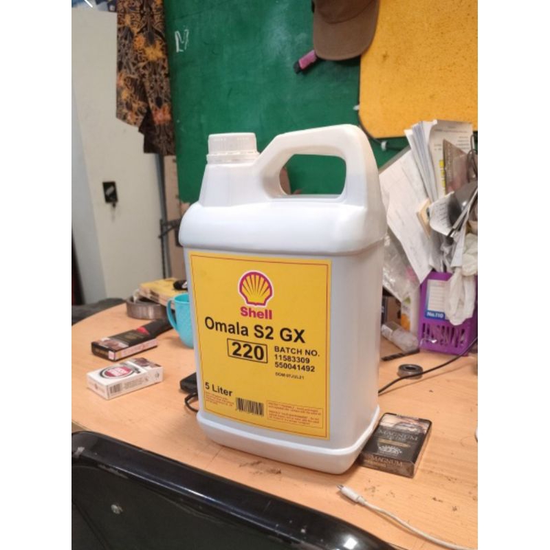 Jual SHELL OMALA S2 GX 220 ( 5 LITER ) | Shopee Indonesia