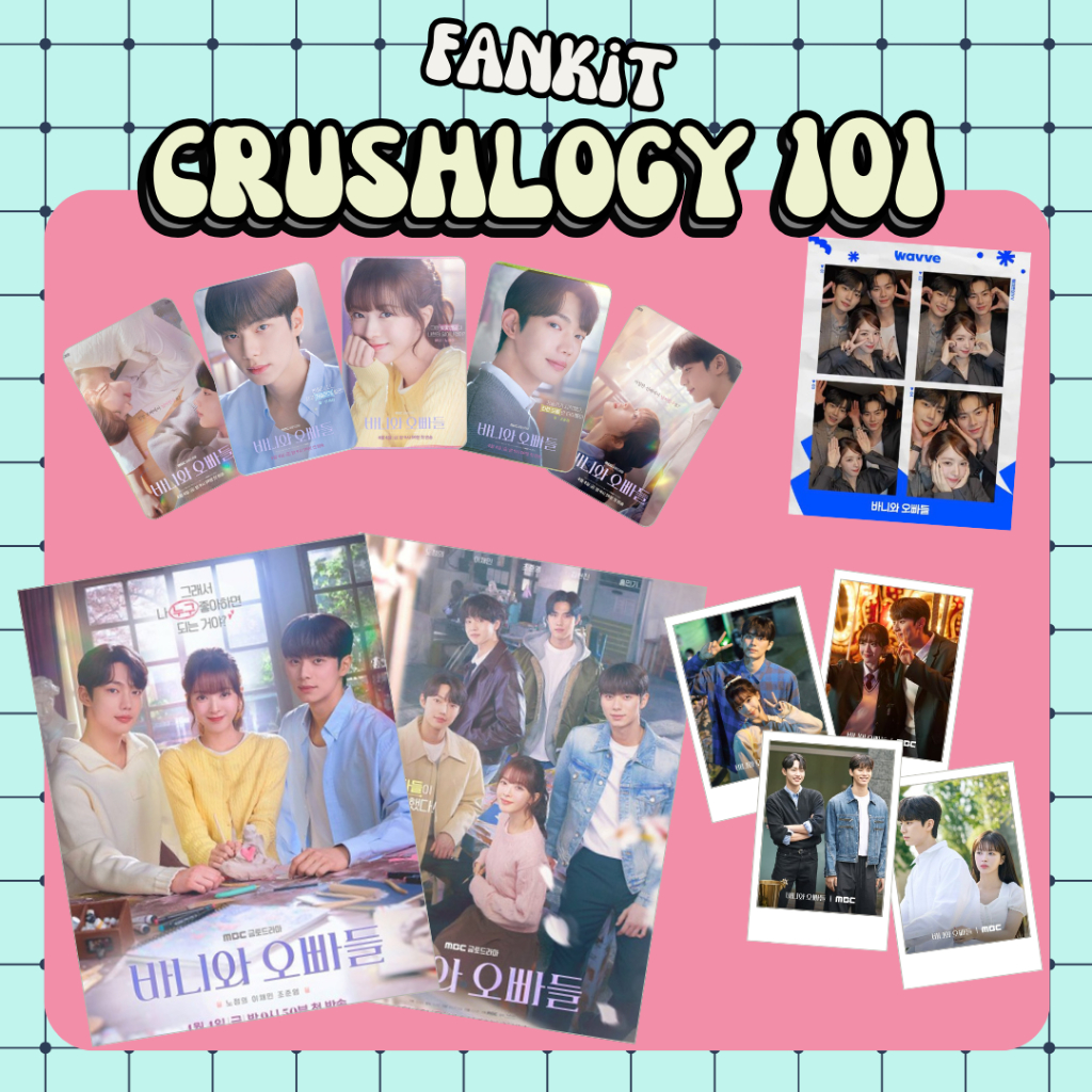 Jual [COD] CRUSHLOGY 101 MINI FANKIT RON JEONG UI PHOTO POSTER POLAROID ...
