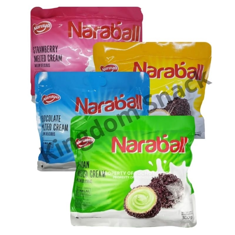 Jual Naraball Melted Cream (300 Gram, 25 Pcs) | Shopee Indonesia