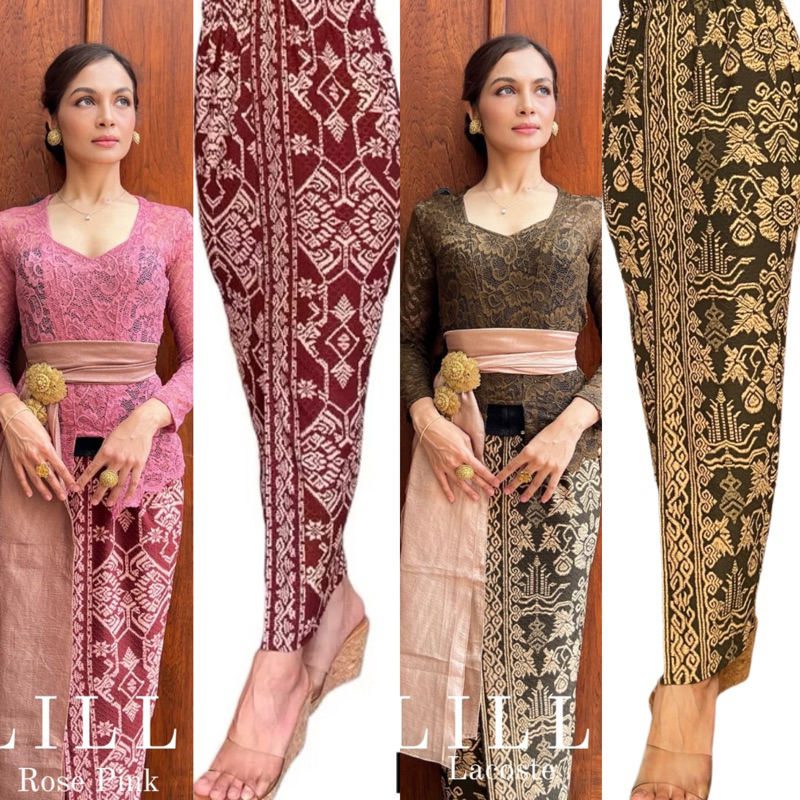 Jual ROK KNIT STRETCH DIORAMA SONGKET BALI | BAWAHAN KEBAYA | ROK ...