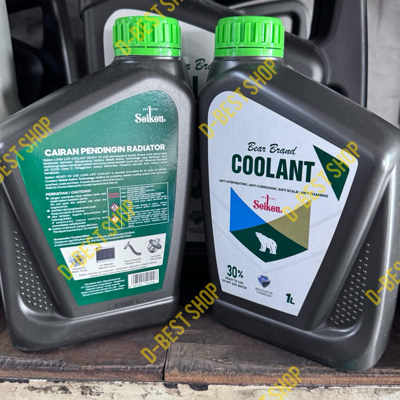 Jual Air radiator Seiken japan 30% - hijau 1 liter | Shopee Indonesia