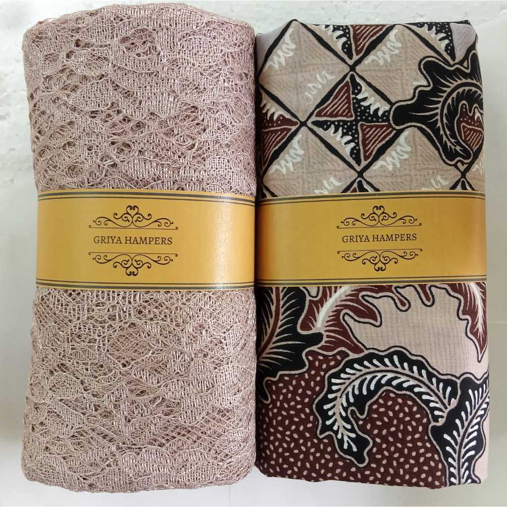Hampers Wedding Kado Pernikahan Kenang-kenangan  Batik dan Brokat