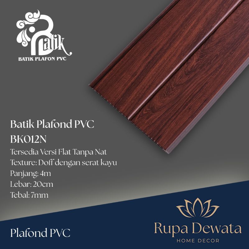 Jual Plafon PVC Golden Batik 4m | Shopee Indonesia