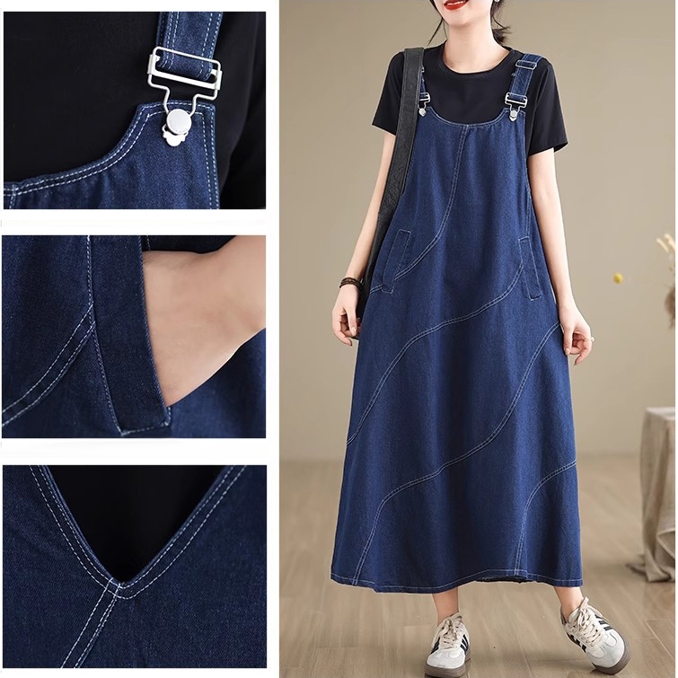 Jual |kekinian.factory| baju kodok jeans wanita overall wanita korean ...