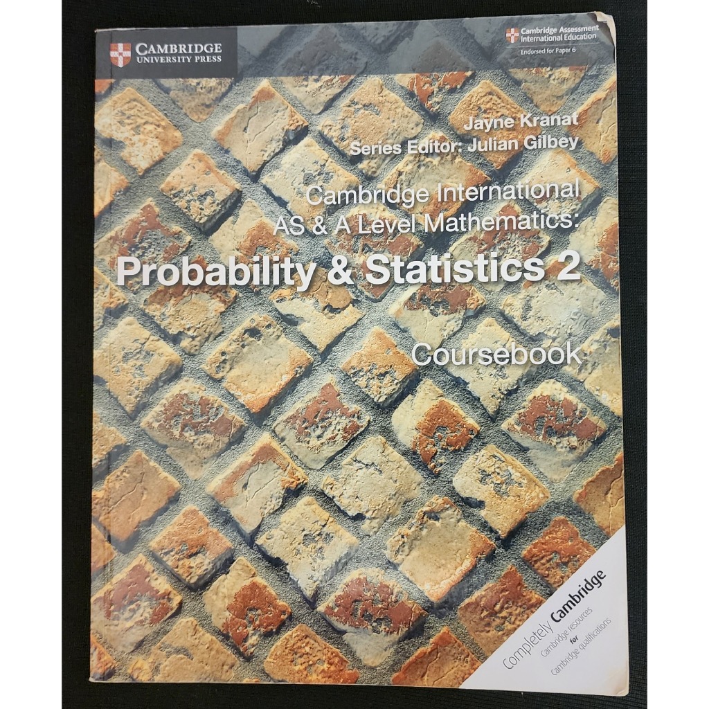 Jual Cambridge Inter AS & A Lvl Maths Probability Statistics 2 ...