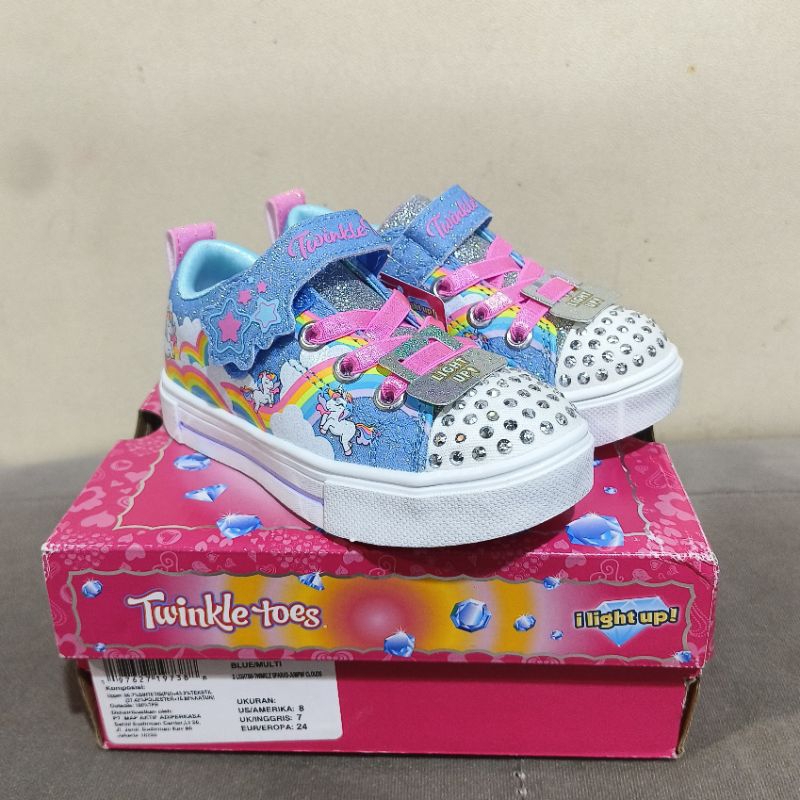 Jual Sale up to 70% Skechers Baby/Toddler Twinkle Toes Unicorn