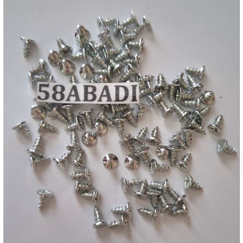 Jual 100 PCS BAUT 4 MM SEKERUP SEKRUP KECIL MINI BINGKAI FOTO PAJANGAN ...