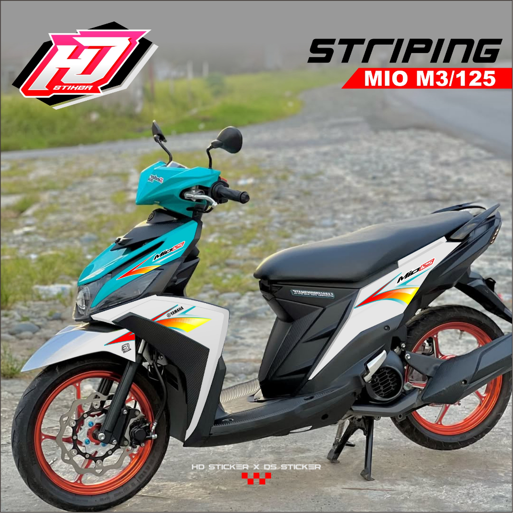 Jual Stiker Mio M3 Decal Striping Mio M3 / Mio Z / Mio 125 Sticker ...