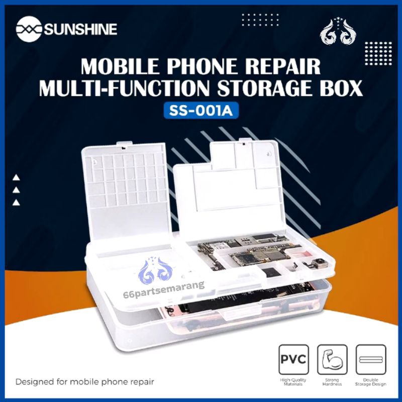 Jual Kotak Alat Servis Storage Box Multi Fungsi Sparepart Smartphone ...