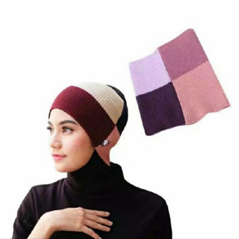 Jual Ciput rajut 4 WARNA Harga GROSIR Minimal Order 20pcs | Shopee ...