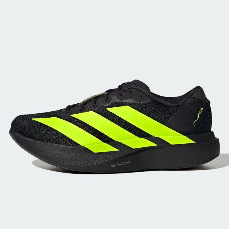 Jual Adidas Adizero Evo Sl Women Running Shoes Black Lucid Lemon JR3420 ...