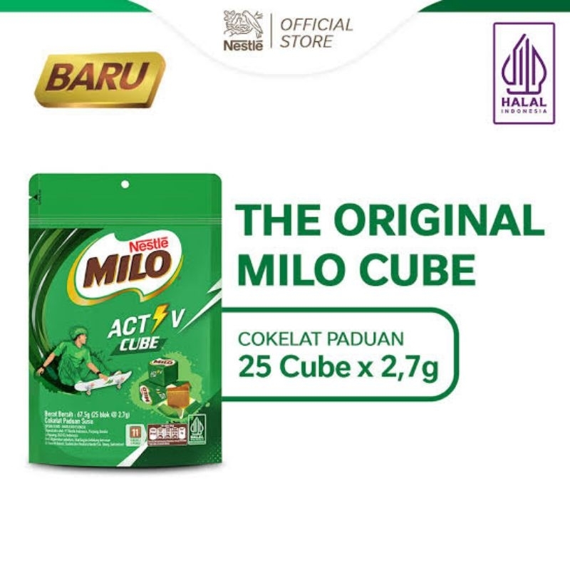 Jual Milo Cube 100 Pcs Terlengkap & Harga Terbaru Juli 2026 | Shopee ...