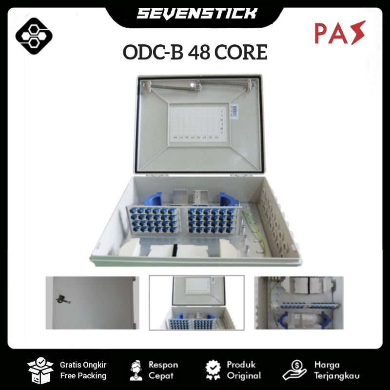 Jual PAZ ODC B 48 Core Lengkap Optical Distribution Cabinet Fiber Optic ...
