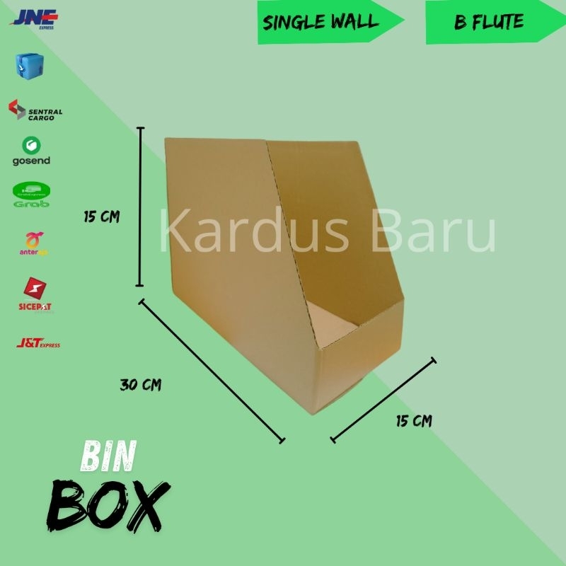 Jual Kardus Arsip | Bin Box Ukuran 30x15x15 cm | Dus Display Produk ...