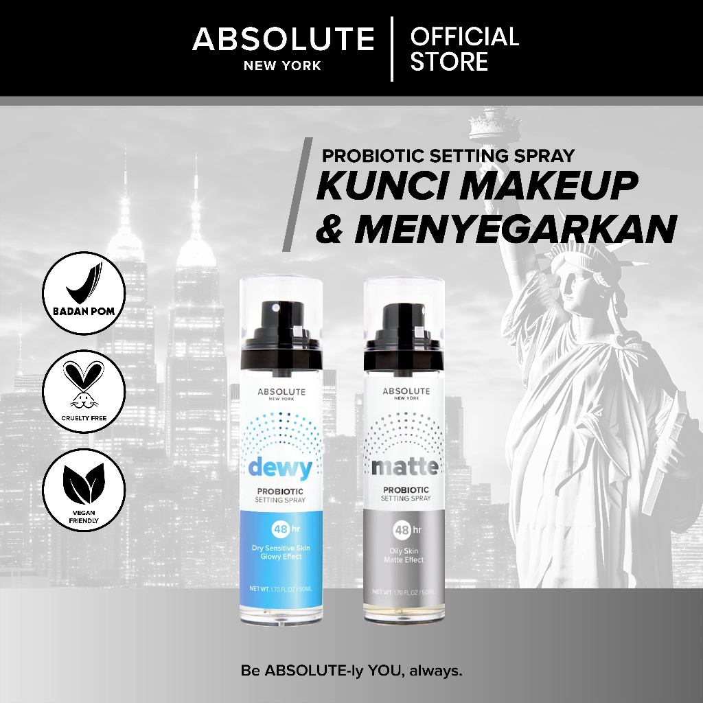 Jual Absolute New York Probiotic Setting Spray | Shopee Indonesia