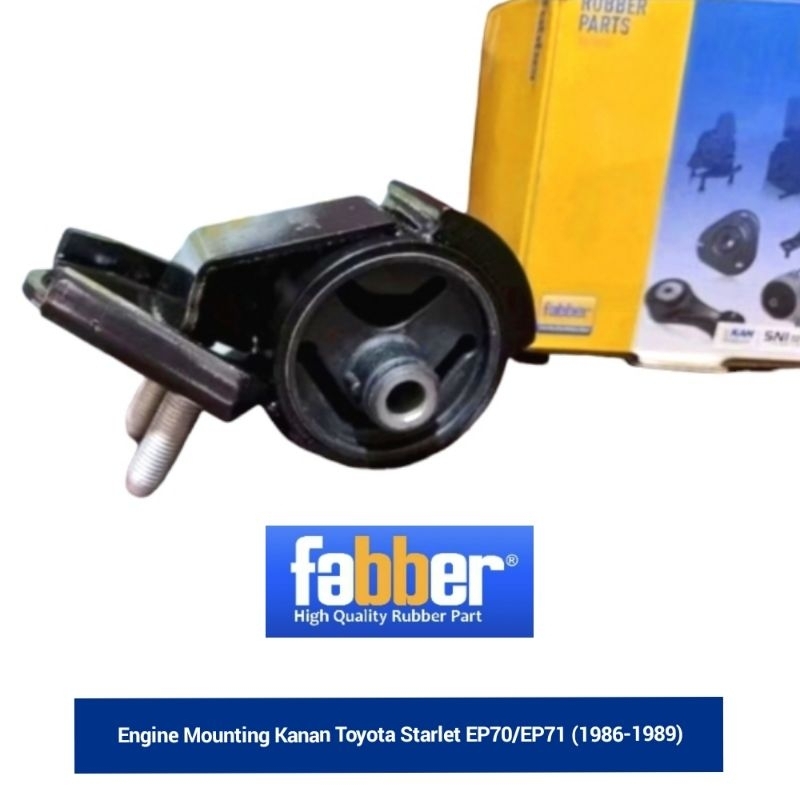Jual Engine Mounting Kanan Toyota Starlet Kotak EP70/71 Tahun 1986-1989 ...